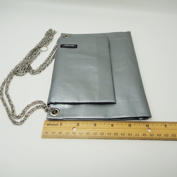 Ducti Duct Tape Purse Crossbody Shoulder Bag Clutch Adjustable Metal Chain Strap - Picture 11 of 11
